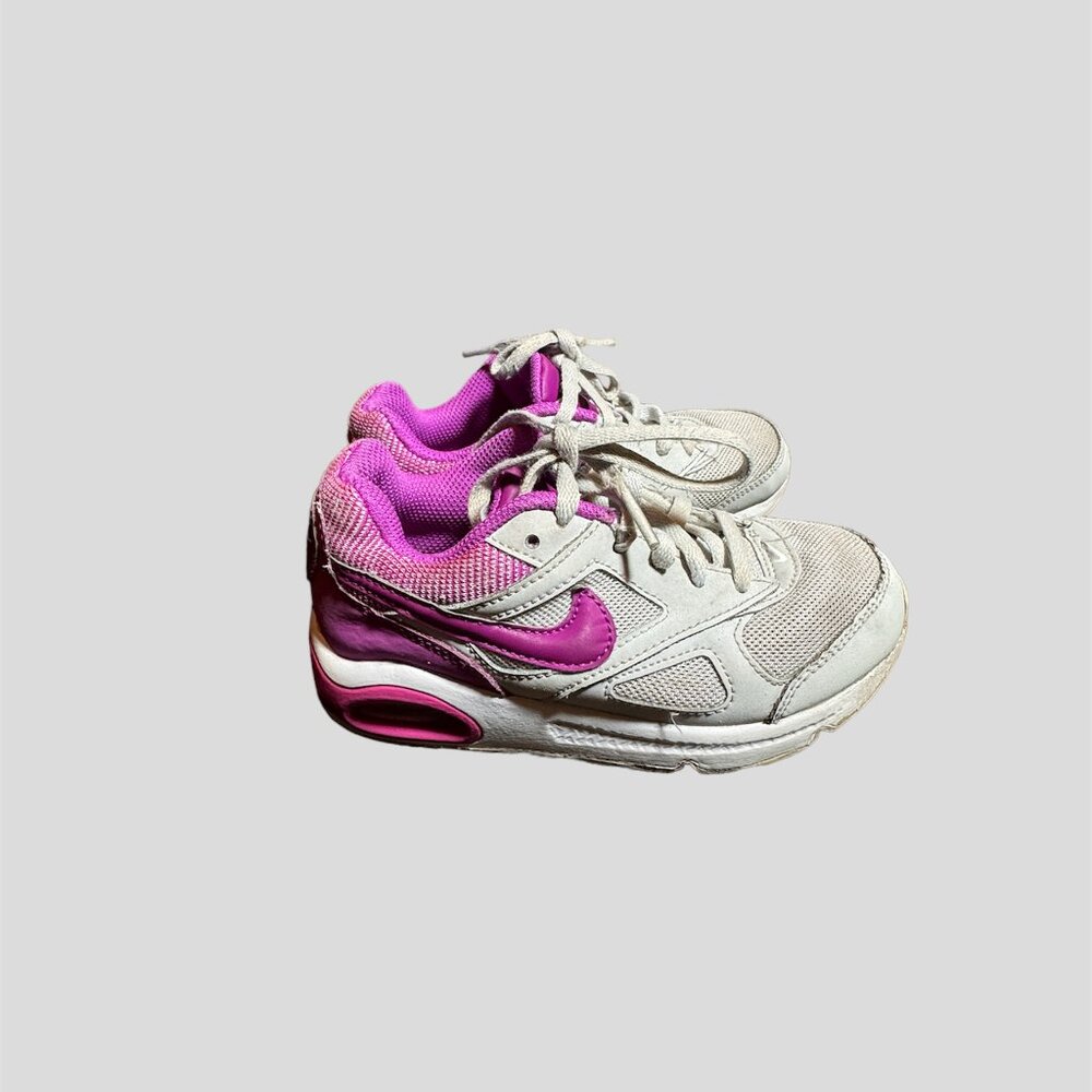 Nike Air Max  kids size 11.5c purple and white sneakers